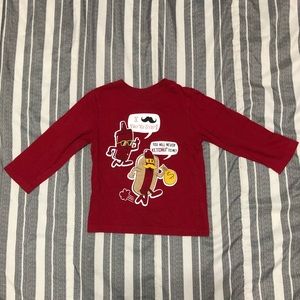 Children’s Place Red Graphic T-Shirt Size 3T Boy